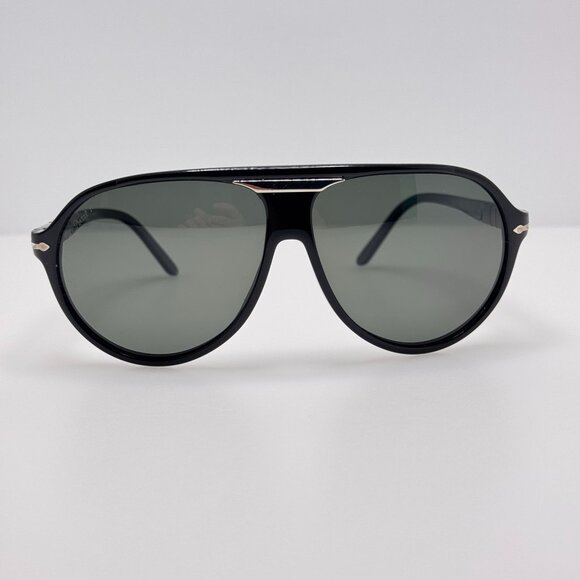 Persol Sunglasses 2929-S 95/58 Black Polarized Italy 62-11-140 - Picture 1 of 8
